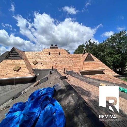 Revival Roofing project